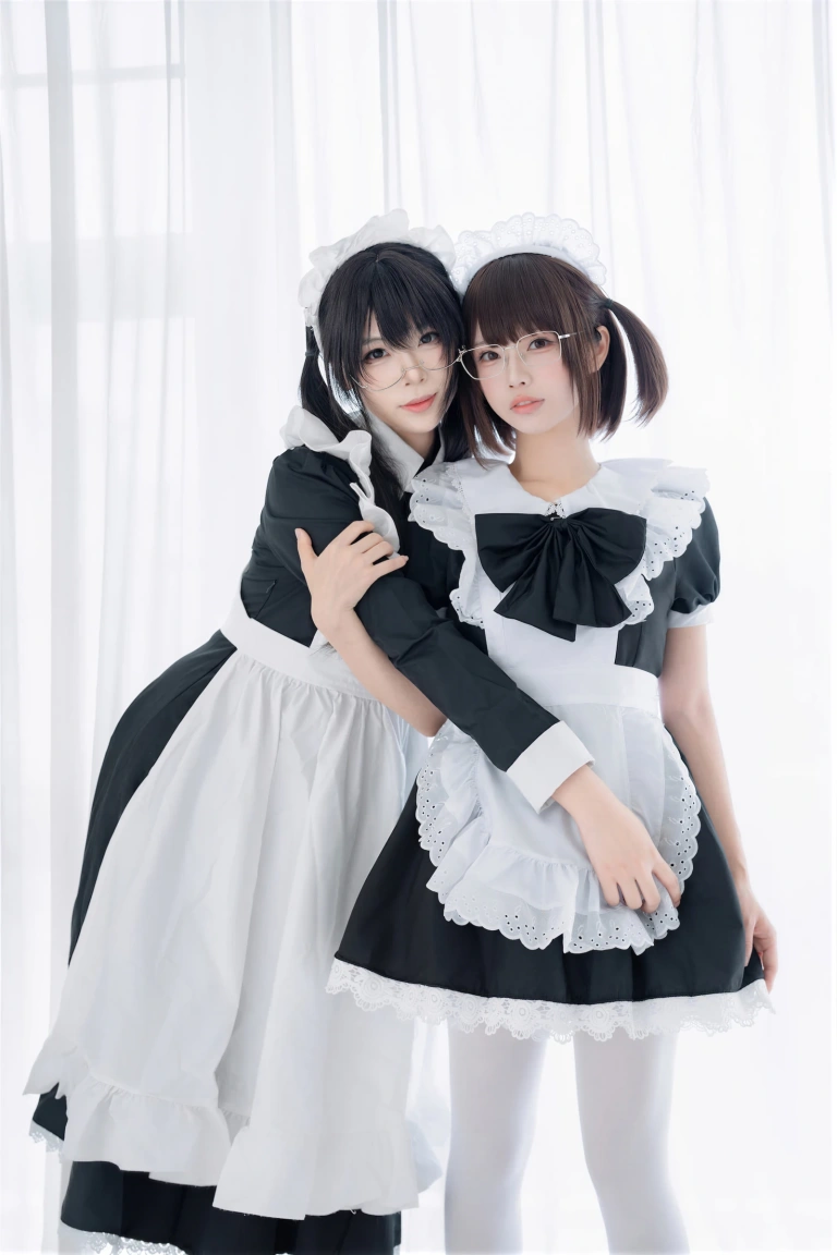 轩萧学姐《NO.96 – 双人女仆（&雪香川SUI）》写真图集 110P+1V｜在线预览与图包下载