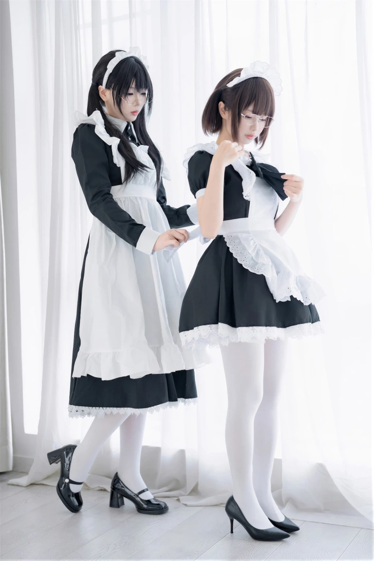 轩萧学姐《NO.96 – 双人女仆（&雪香川SUI）》写真图集 110P+1V｜在线预览与图包下载