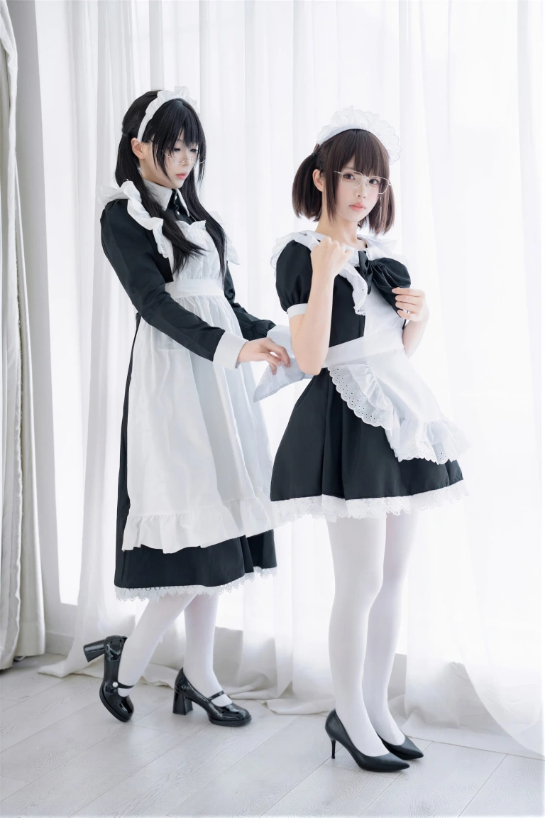轩萧学姐《NO.96 – 双人女仆（&雪香川SUI）》写真图集 110P+1V｜在线预览与图包下载