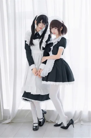 轩萧学姐《NO.96 – 双人女仆（&雪香川SUI）》写真图集 110P+1V｜在线预览与图包下载