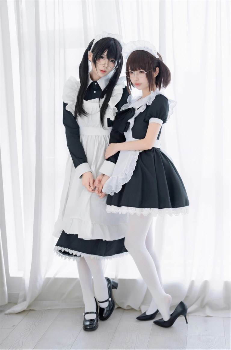 轩萧学姐《NO.96 – 双人女仆（&雪香川SUI）》写真图集 110P+1V｜在线预览与图包下载