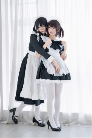 轩萧学姐《NO.96 – 双人女仆（&雪香川SUI）》写真图集 110P+1V｜在线预览与图包下载
