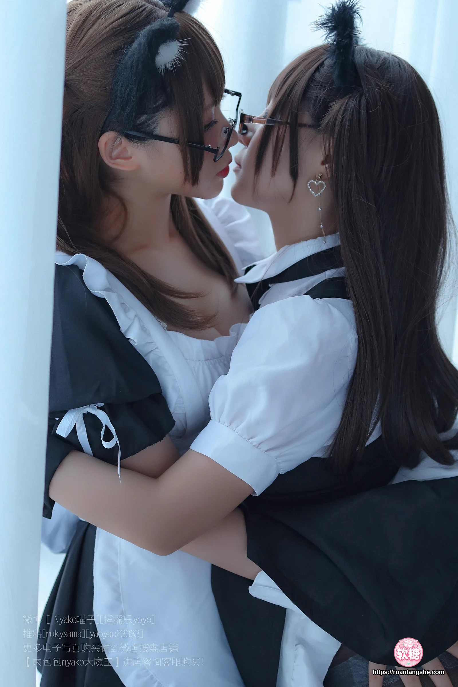 Nyako喵子 Nyako喵子 NO.010 - 双人女仆(&摇摇乐)