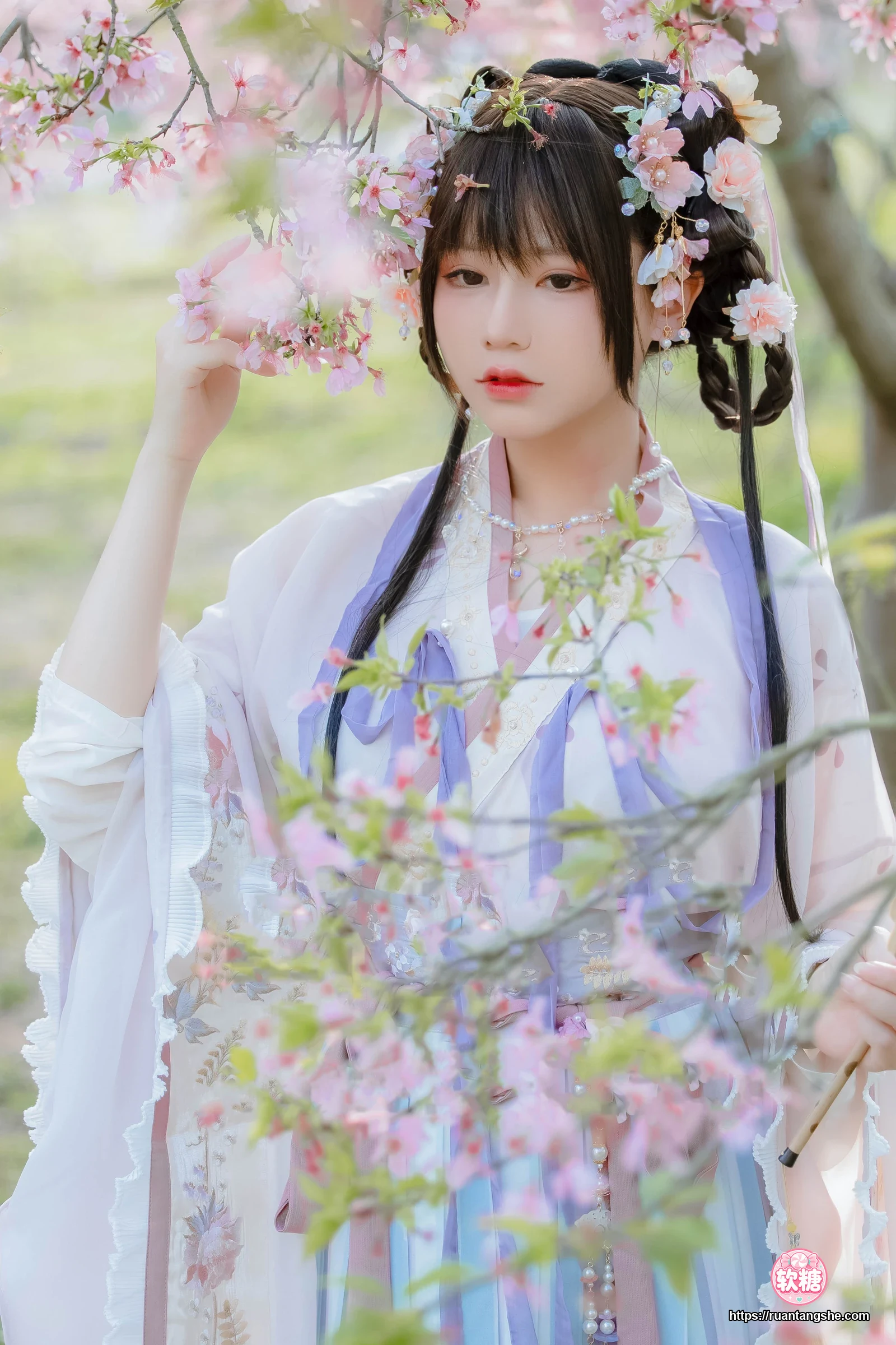 Nyako喵子 Nyako喵子 NO.035 - 樱花汉服 花神祈愿