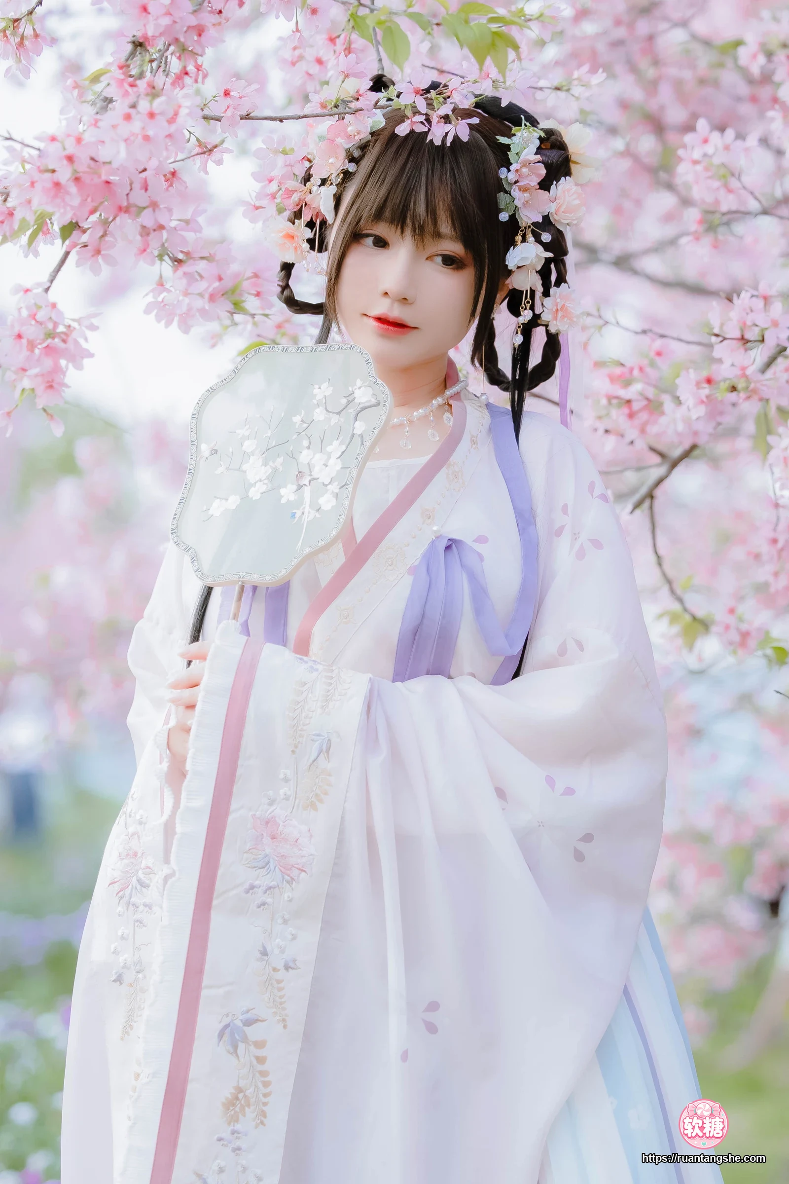 Nyako喵子 Nyako喵子 NO.035 - 樱花汉服 花神祈愿