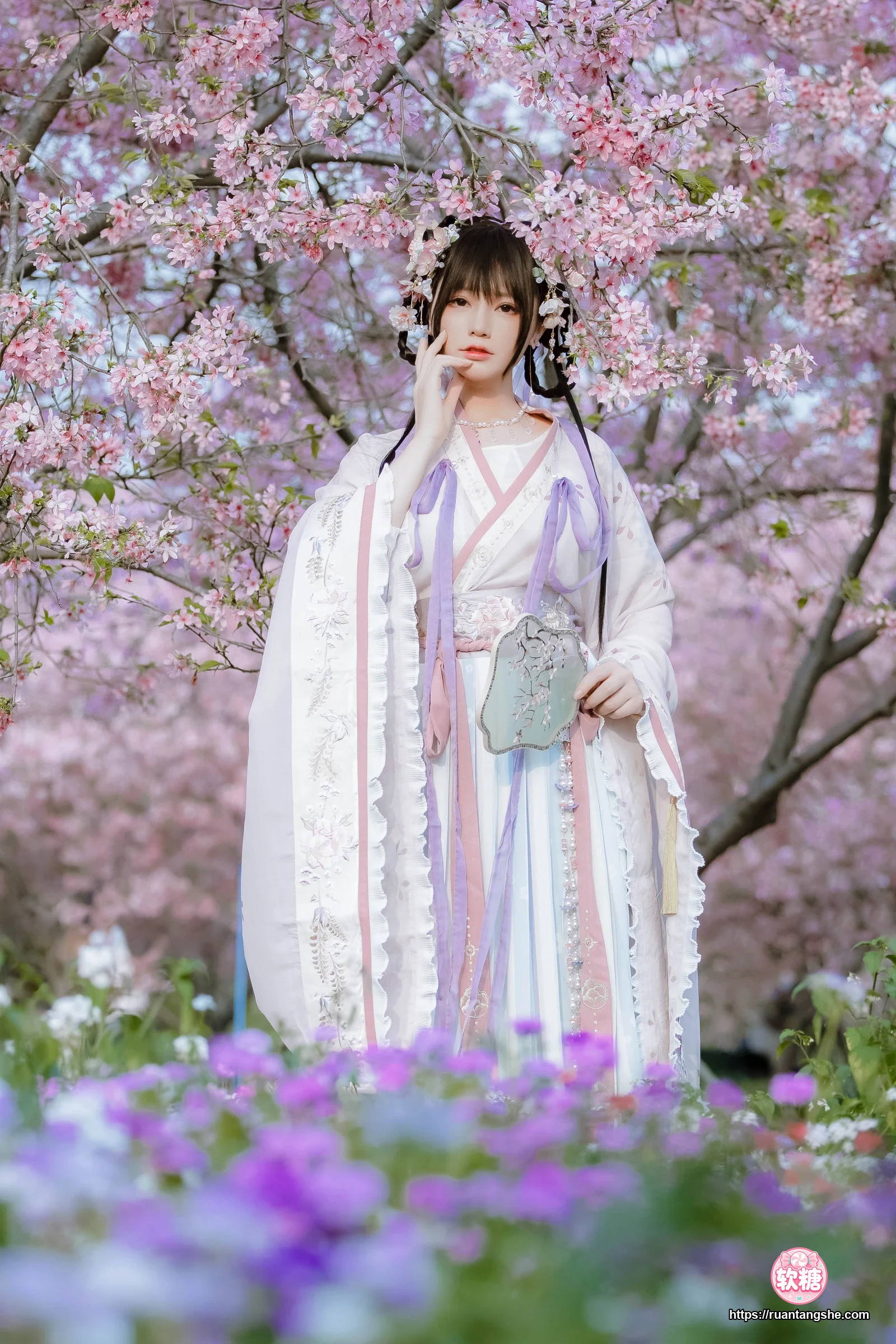 Nyako喵子 Nyako喵子 NO.035 - 樱花汉服 花神祈愿