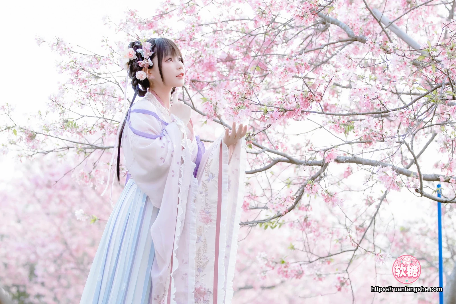 Nyako喵子 Nyako喵子 NO.035 - 樱花汉服 花神祈愿