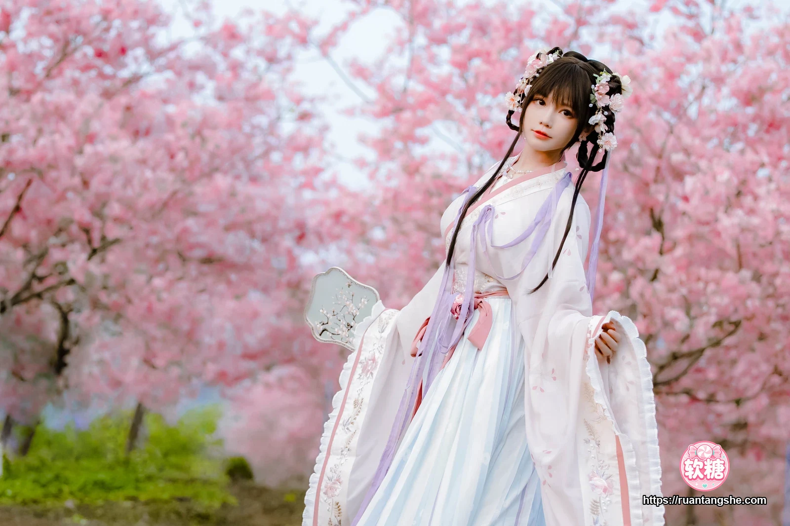 Nyako喵子 Nyako喵子 NO.035 - 樱花汉服 花神祈愿