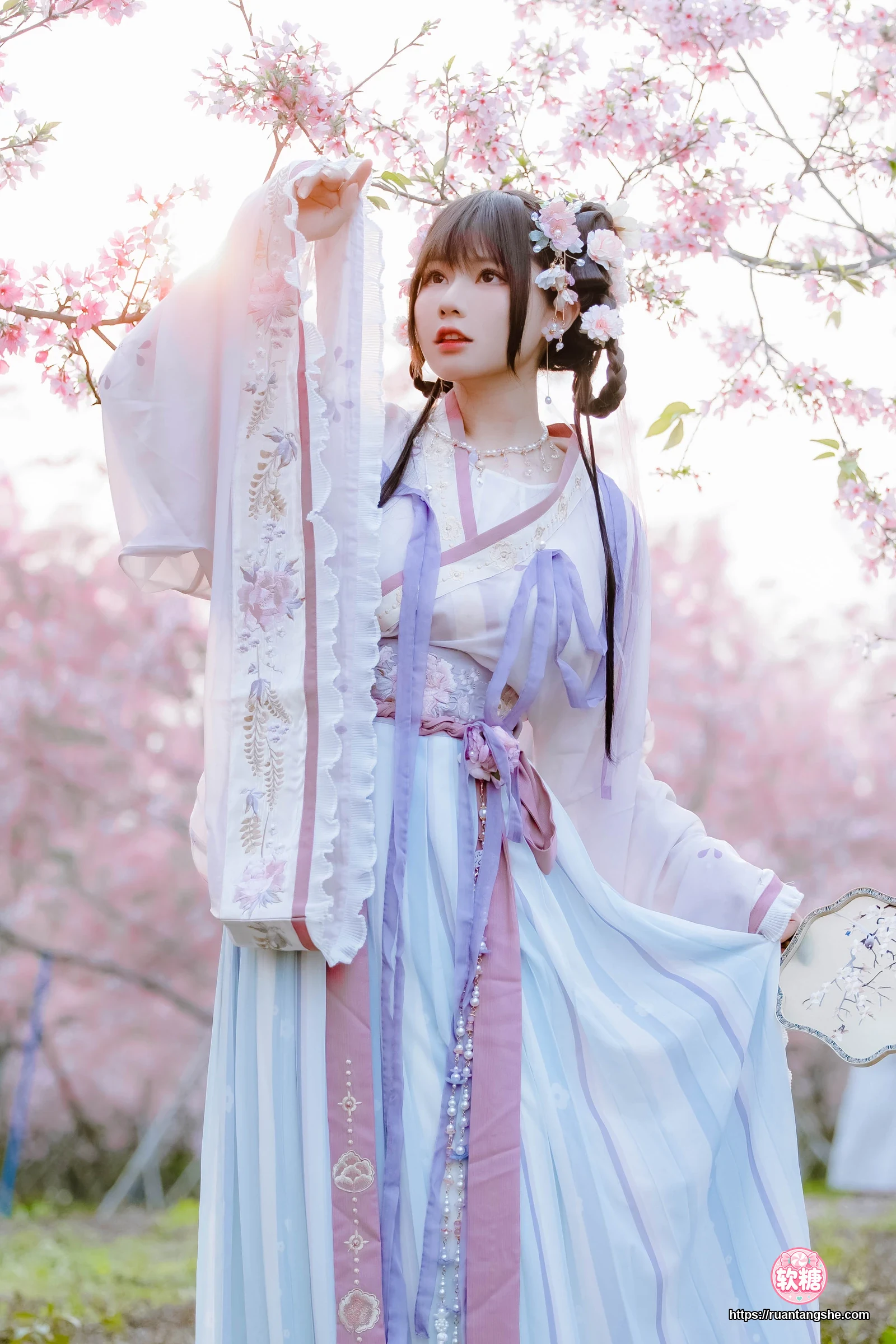 Nyako喵子 Nyako喵子 NO.035 - 樱花汉服 花神祈愿