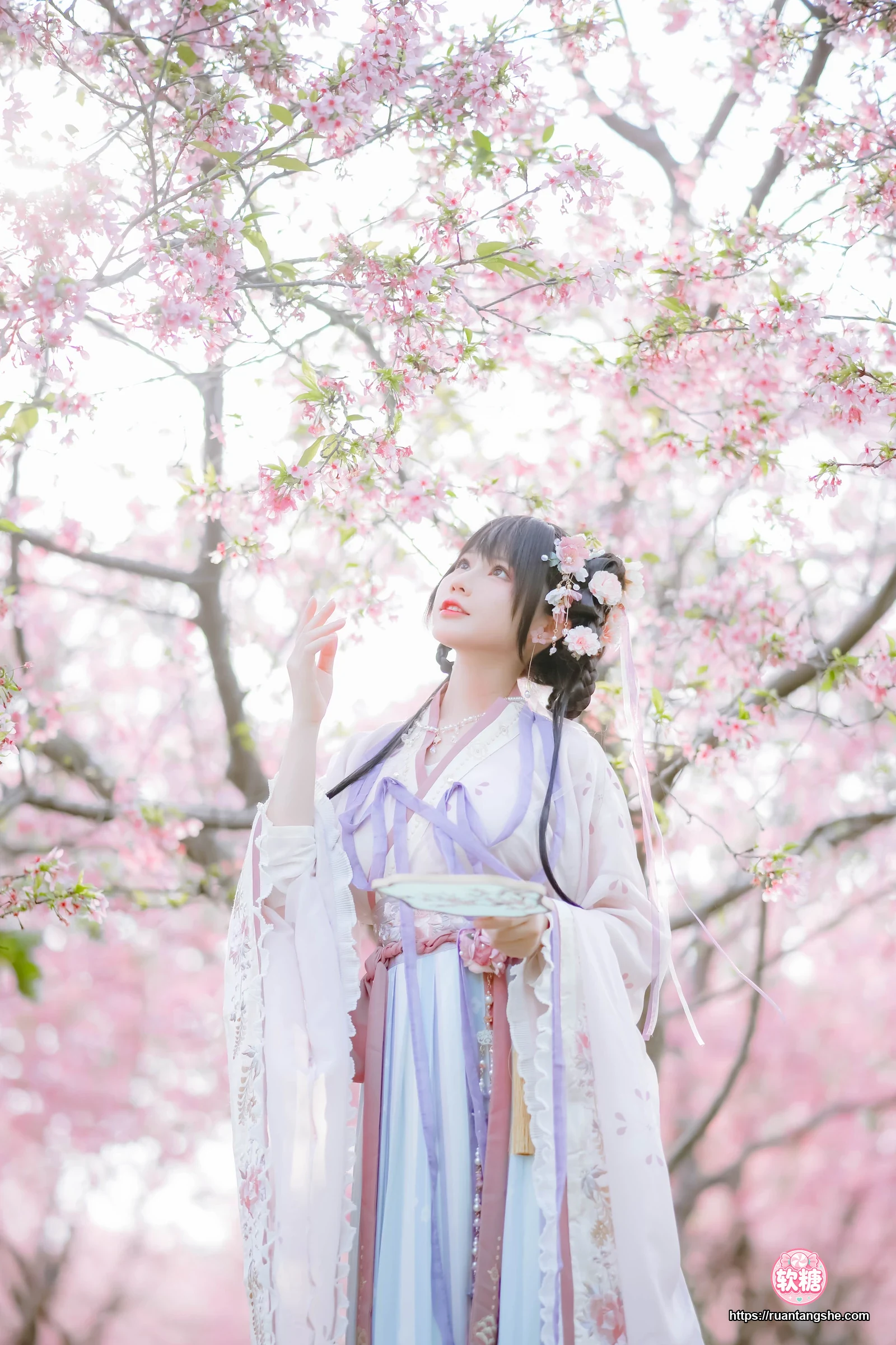 Nyako喵子 Nyako喵子 NO.035 - 樱花汉服 花神祈愿