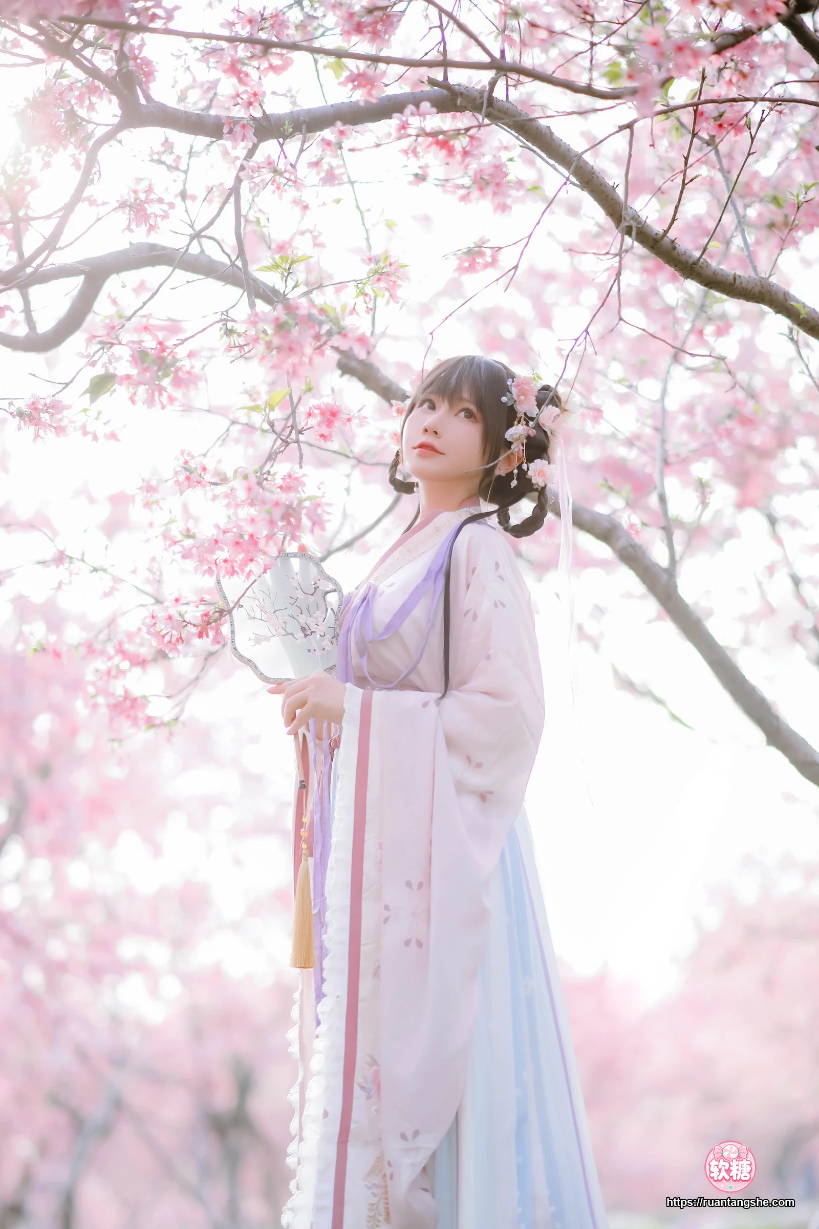 Nyako喵子 Nyako喵子 NO.035 - 樱花汉服 花神祈愿