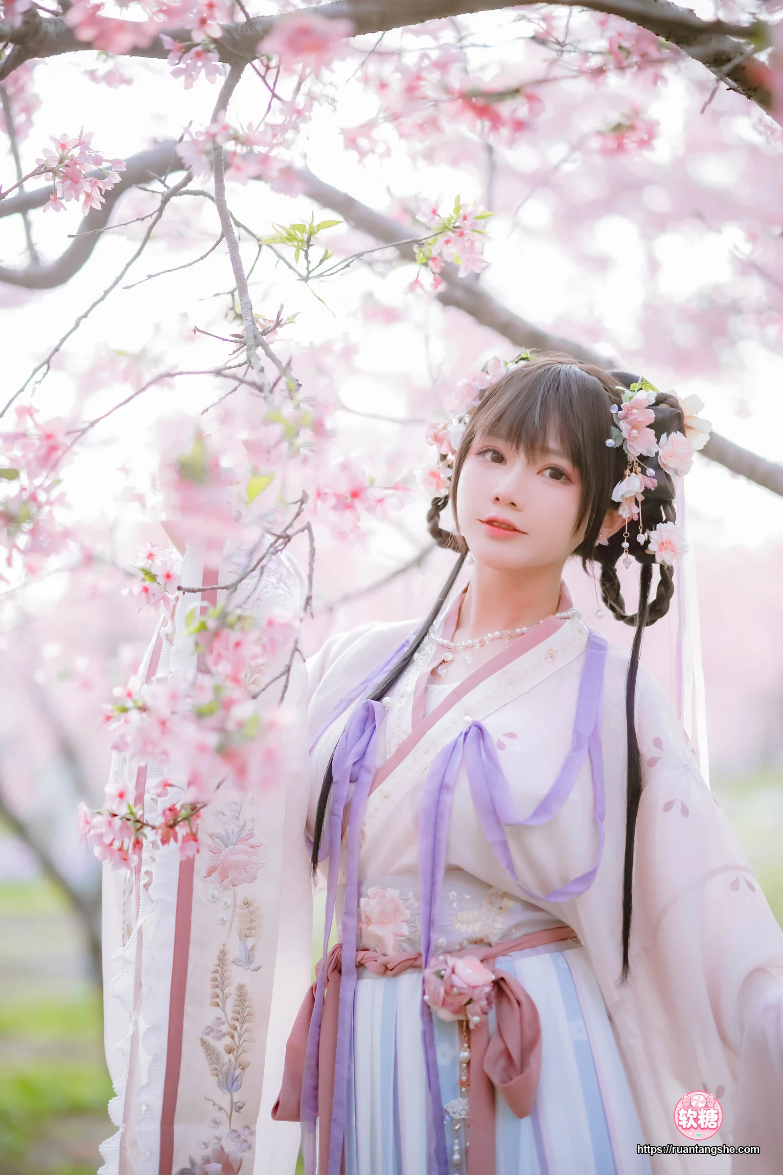 Nyako喵子 Nyako喵子 NO.035 - 樱花汉服 花神祈愿