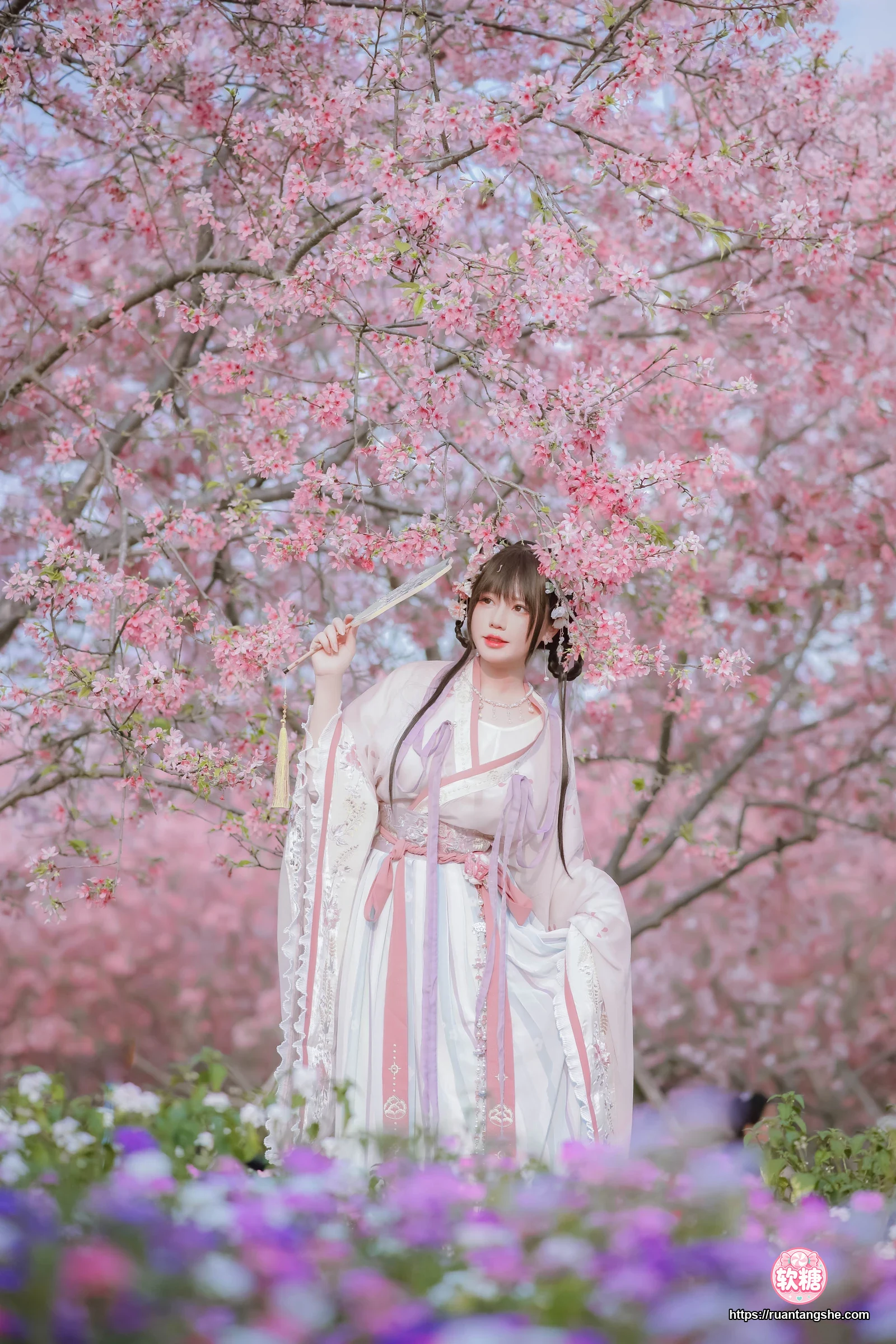 Nyako喵子 Nyako喵子 NO.035 - 樱花汉服 花神祈愿