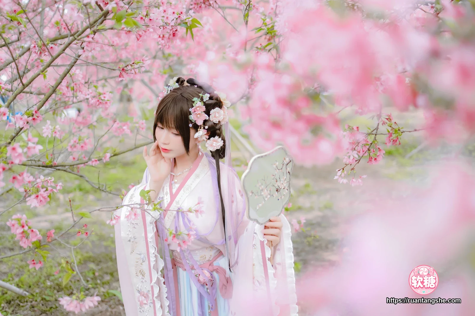 Nyako喵子 Nyako喵子 NO.035 - 樱花汉服 花神祈愿