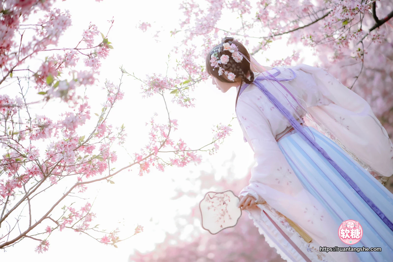 Nyako喵子 Nyako喵子 NO.035 - 樱花汉服 花神祈愿