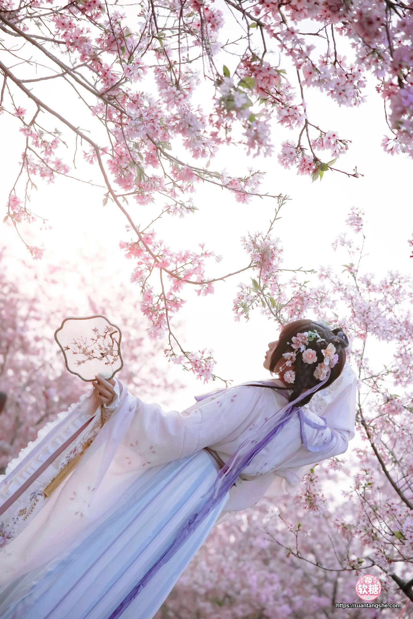 Nyako喵子 Nyako喵子 NO.035 - 樱花汉服 花神祈愿