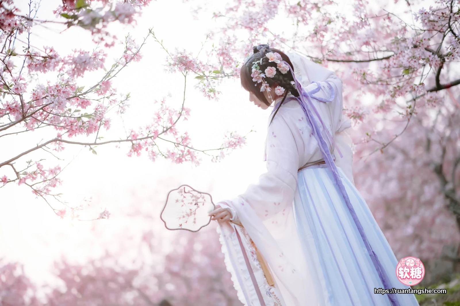Nyako喵子 Nyako喵子 NO.035 - 樱花汉服 花神祈愿