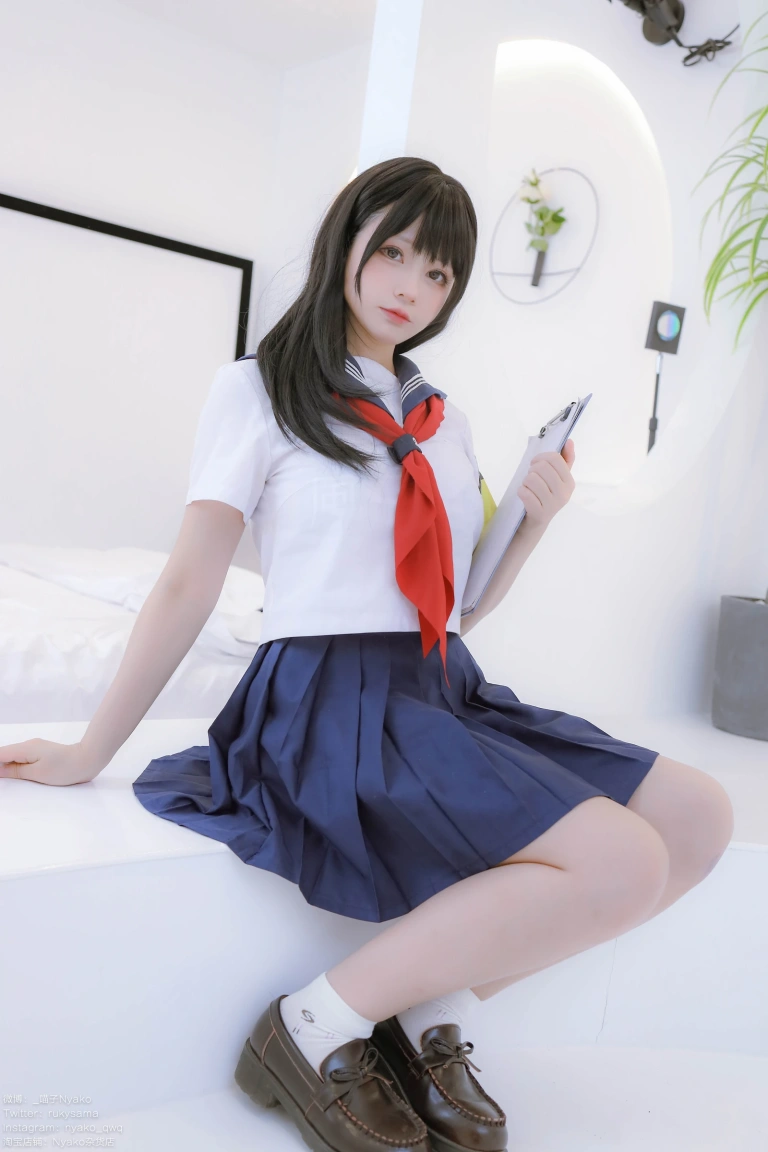 Nyako喵子《风纪委员》写真图集 85P+1V｜在线预览与图包下载