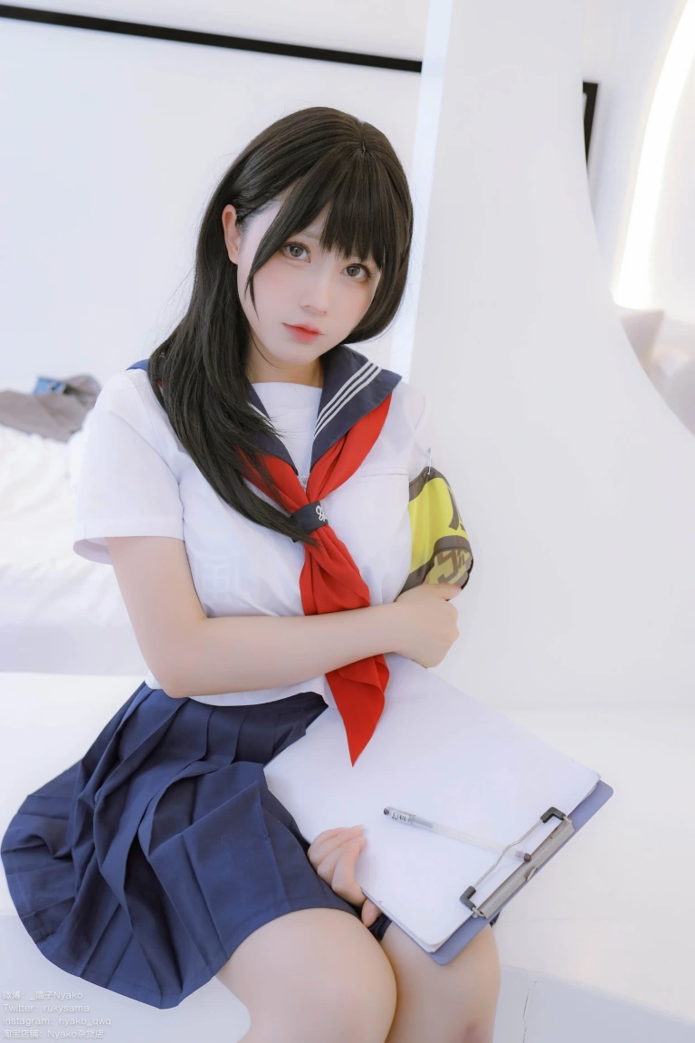 Nyako喵子《风纪委员》写真图集 85P+1V｜在线预览与图包下载