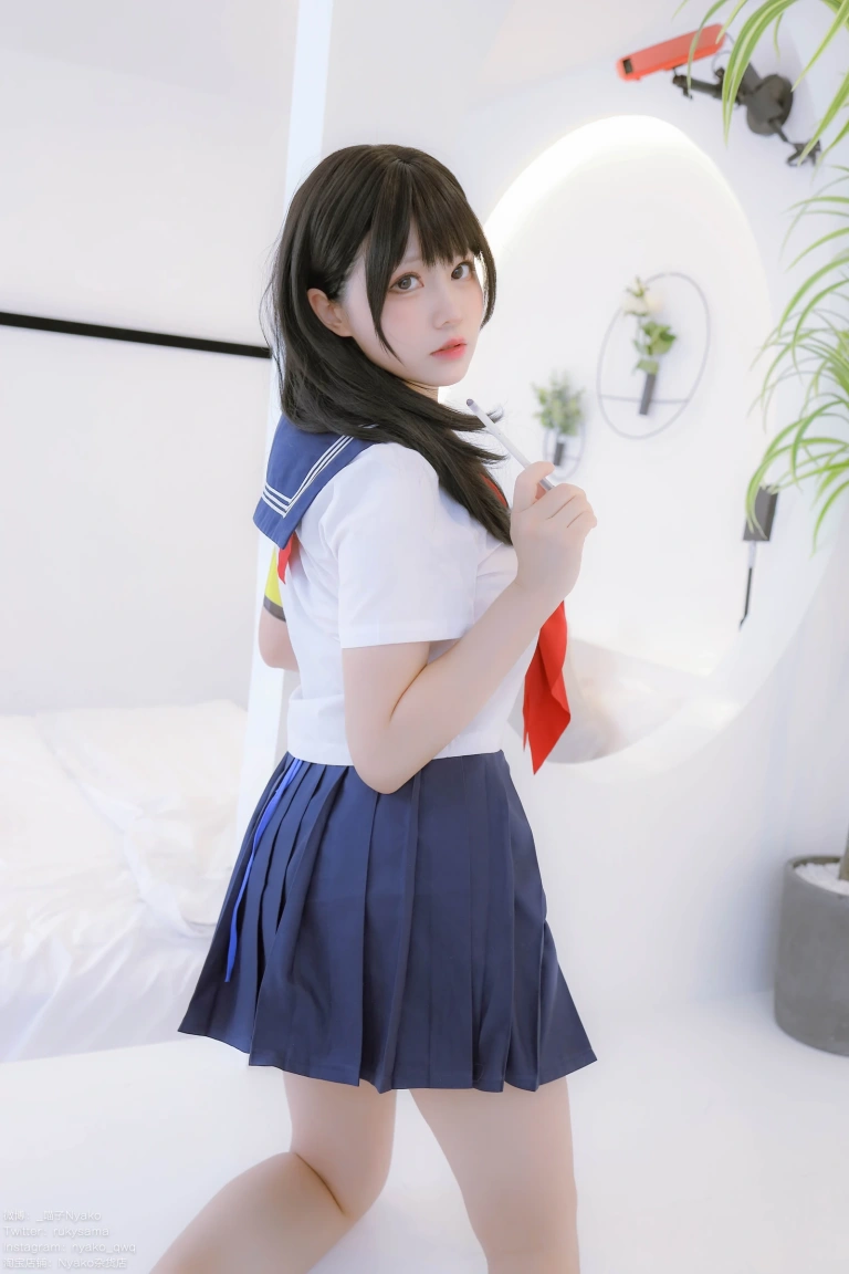 Nyako喵子《风纪委员》写真图集 85P+1V｜在线预览与图包下载