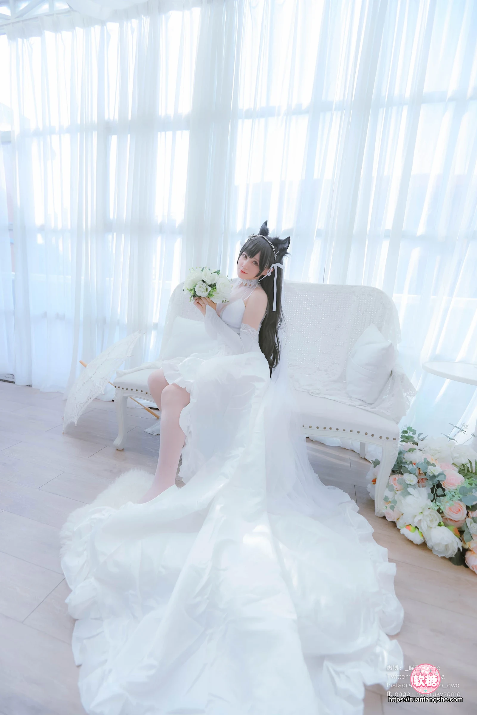 Nyako喵子 Nyako喵子 NO.040 - 爱宕婚纱