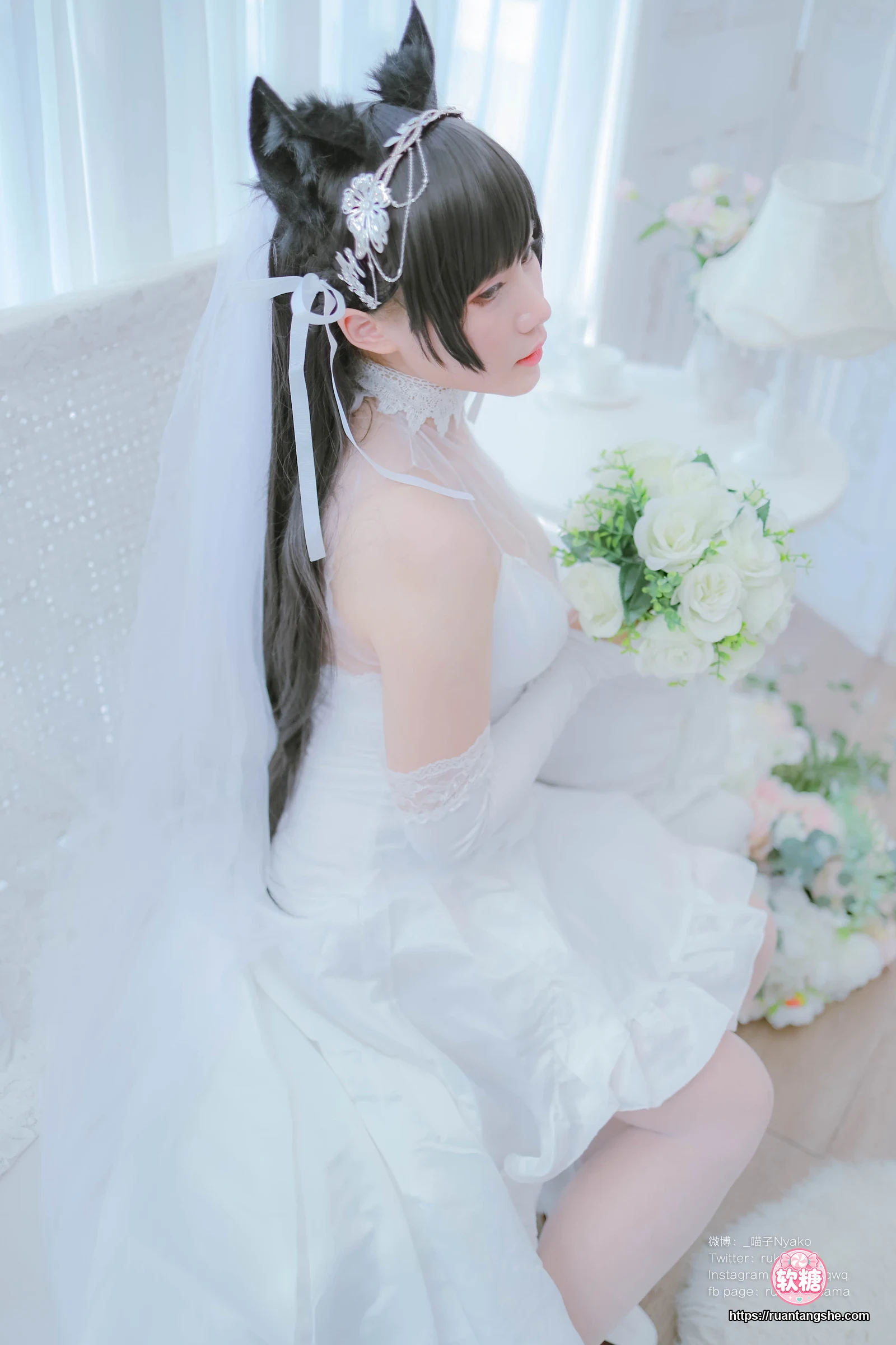 Nyako喵子 Nyako喵子 NO.040 - 爱宕婚纱