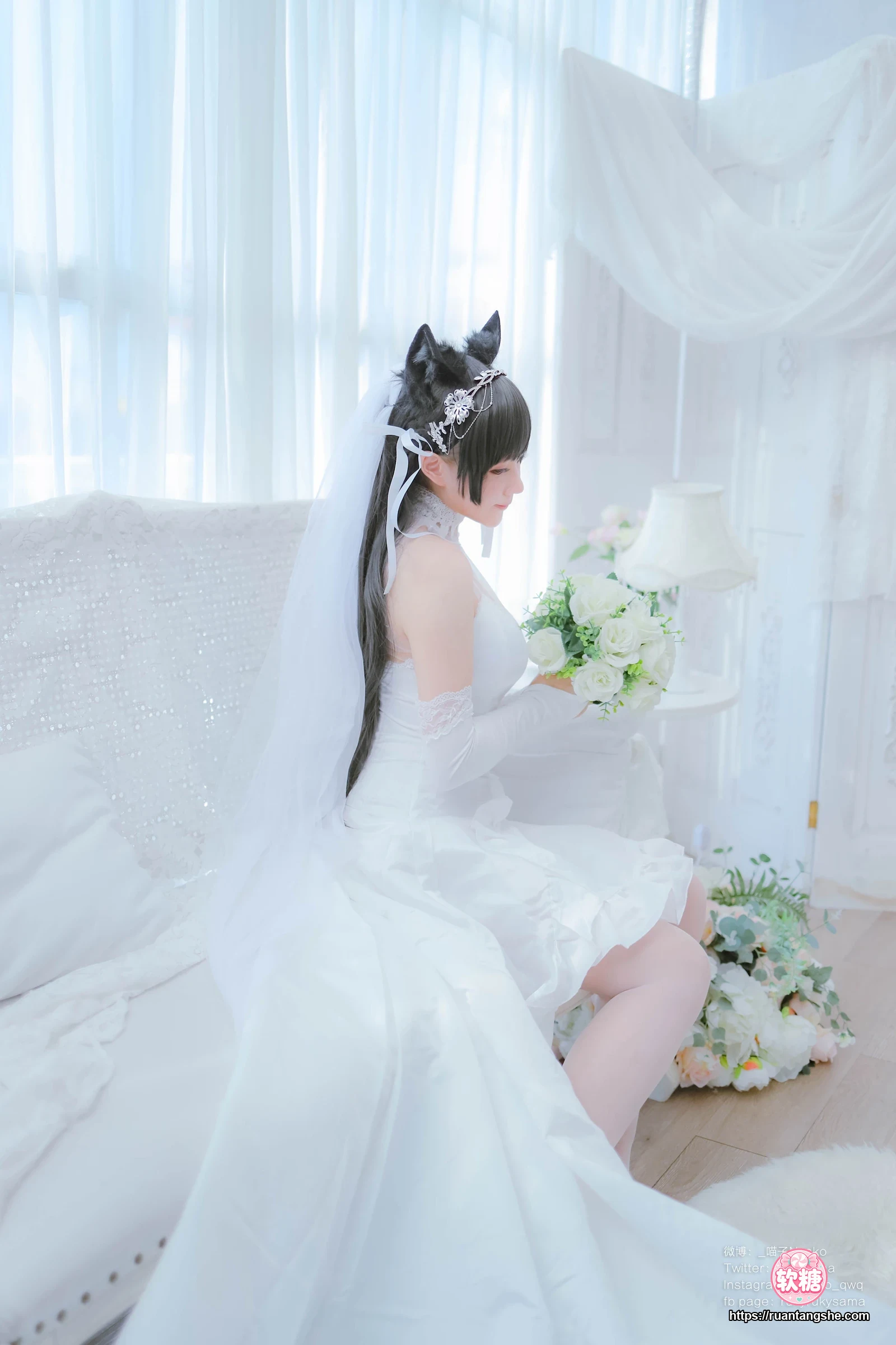 Nyako喵子 Nyako喵子 NO.040 - 爱宕婚纱