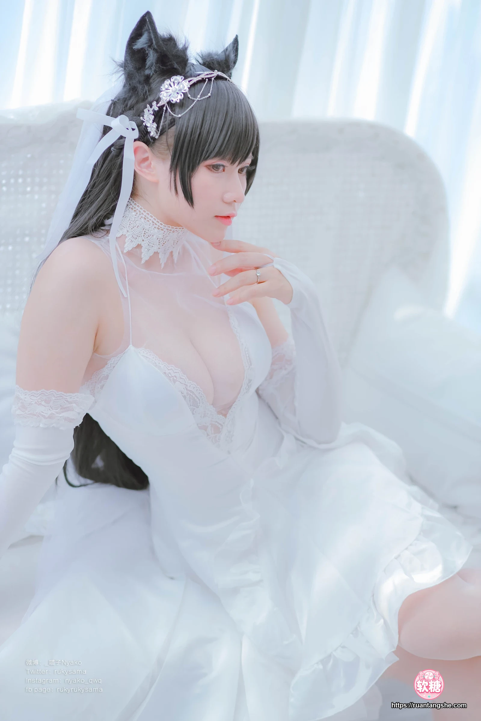 Nyako喵子 Nyako喵子 NO.040 - 爱宕婚纱