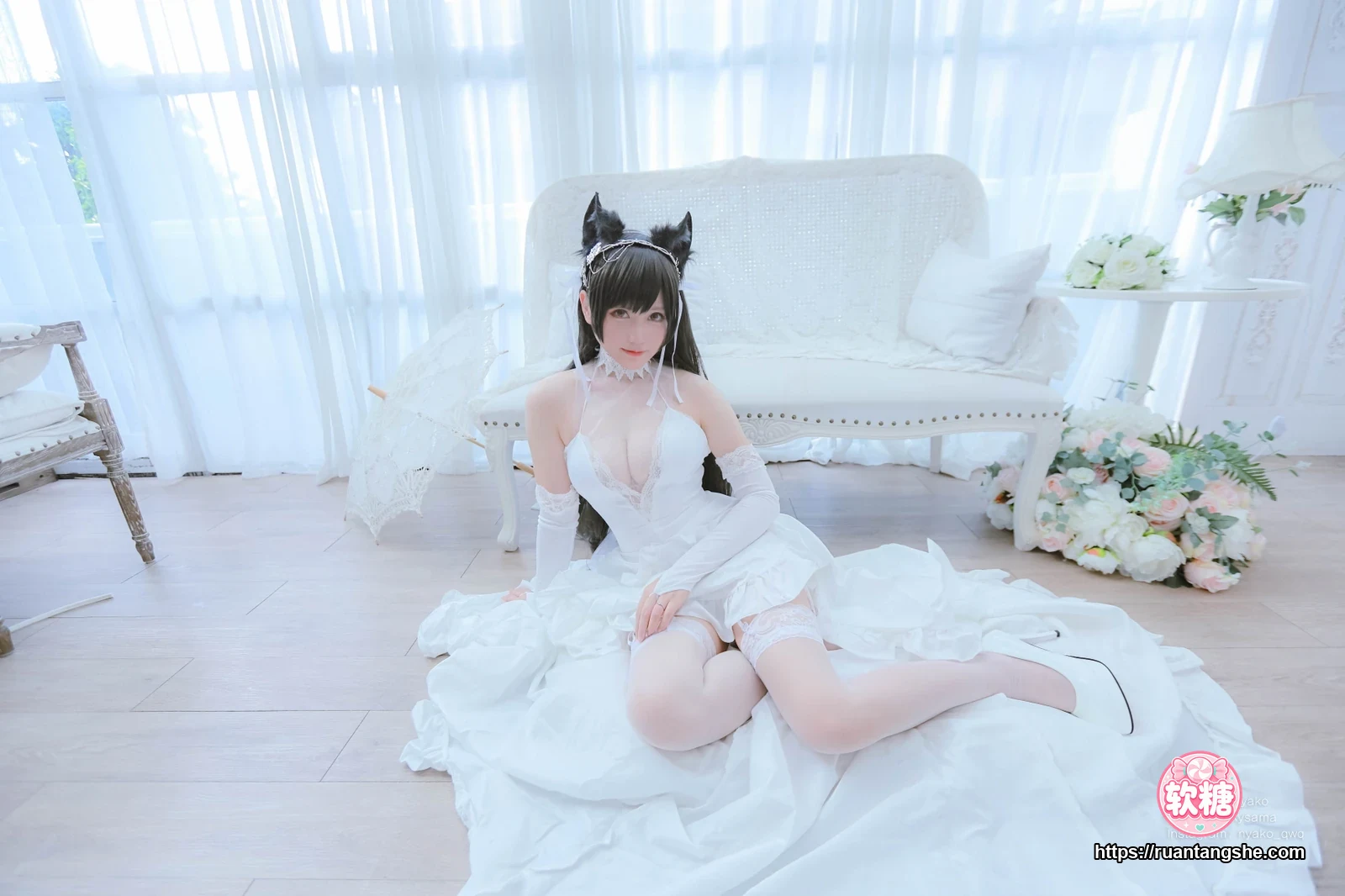 Nyako喵子 Nyako喵子 NO.040 - 爱宕婚纱