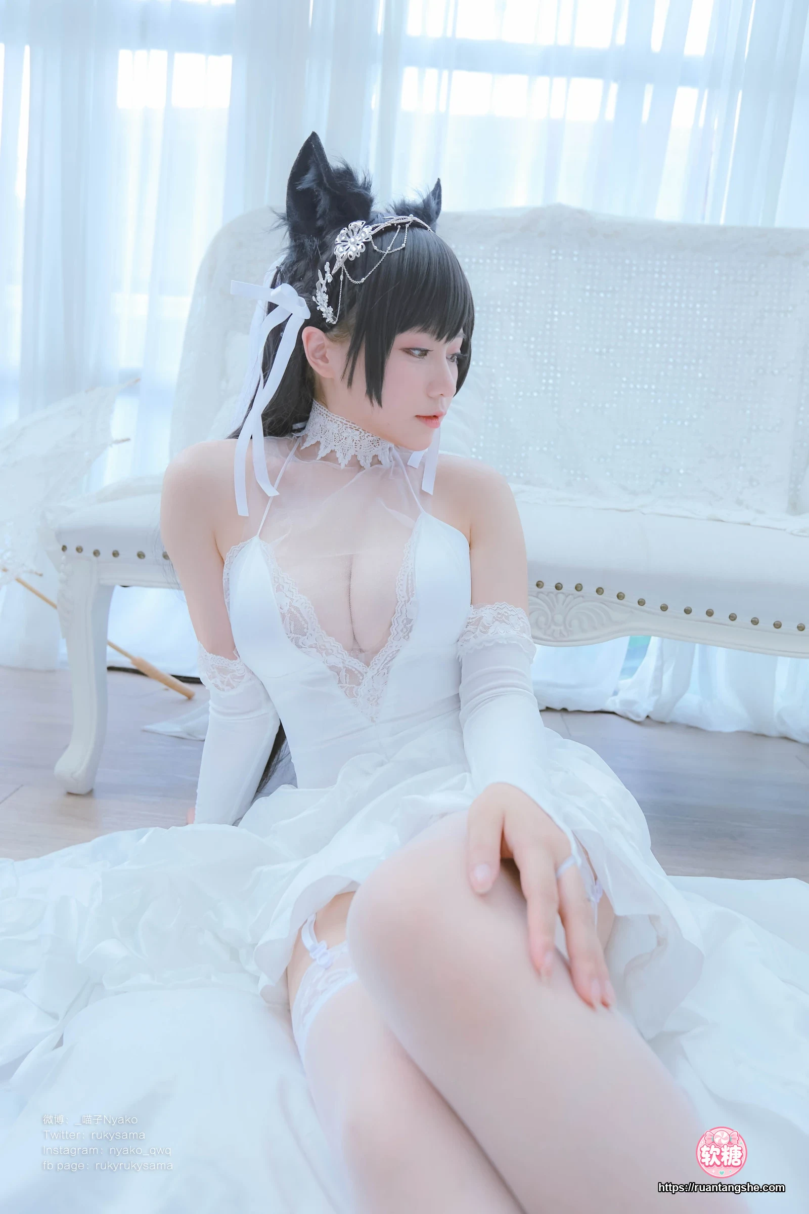 Nyako喵子 Nyako喵子 NO.040 - 爱宕婚纱