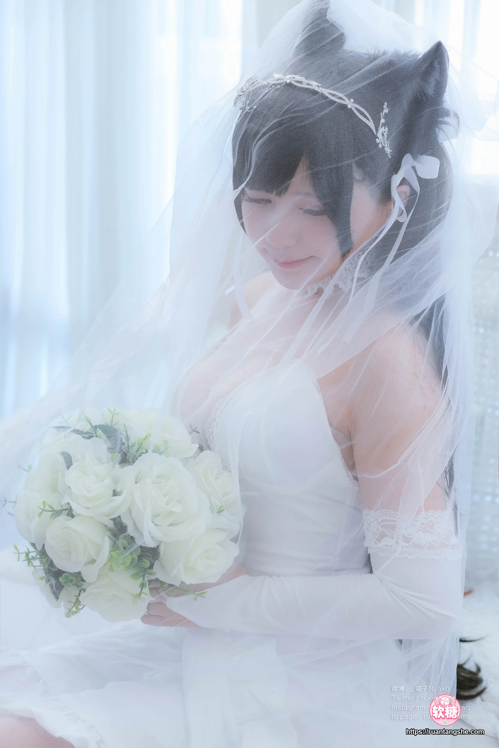 Nyako喵子 Nyako喵子 NO.040 - 爱宕婚纱