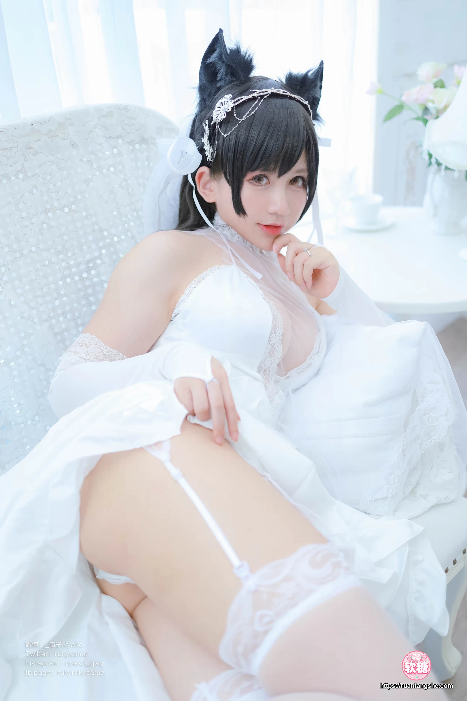 Nyako喵子 Nyako喵子 NO.040 - 爱宕婚纱