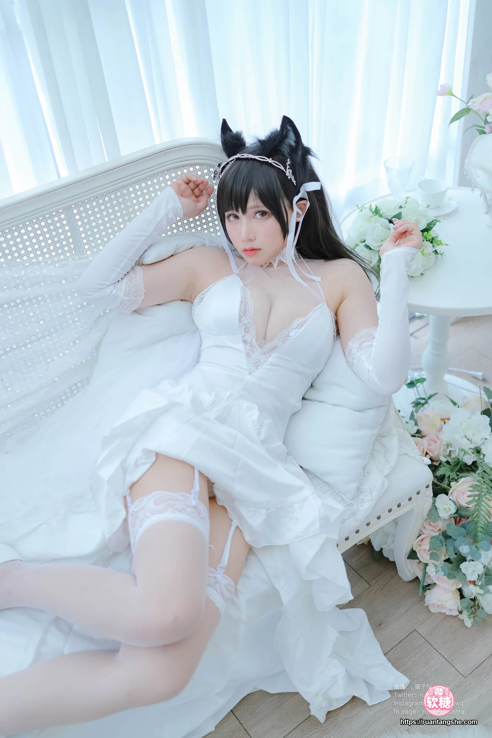 Nyako喵子 Nyako喵子 NO.040 - 爱宕婚纱