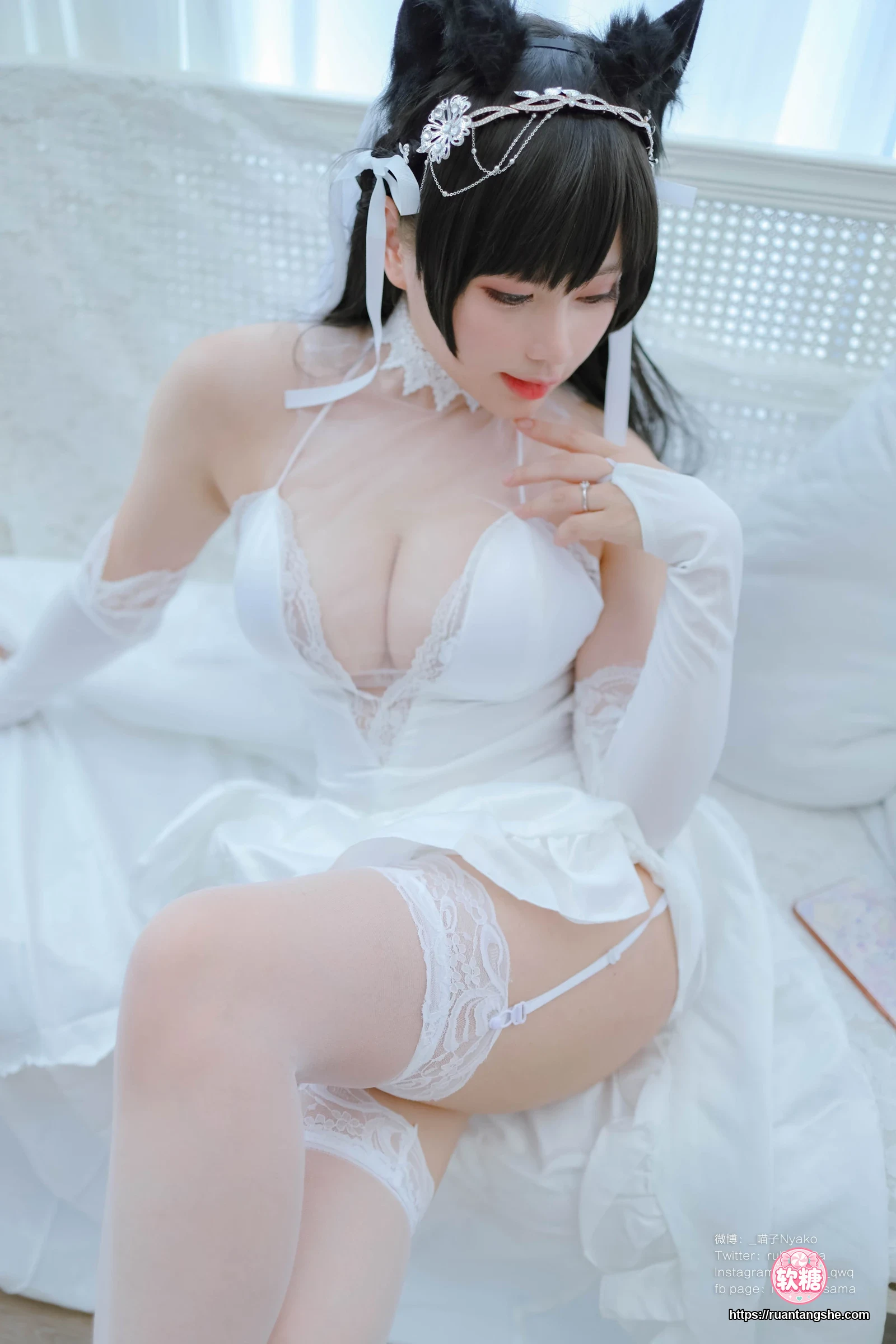 Nyako喵子 Nyako喵子 NO.040 - 爱宕婚纱