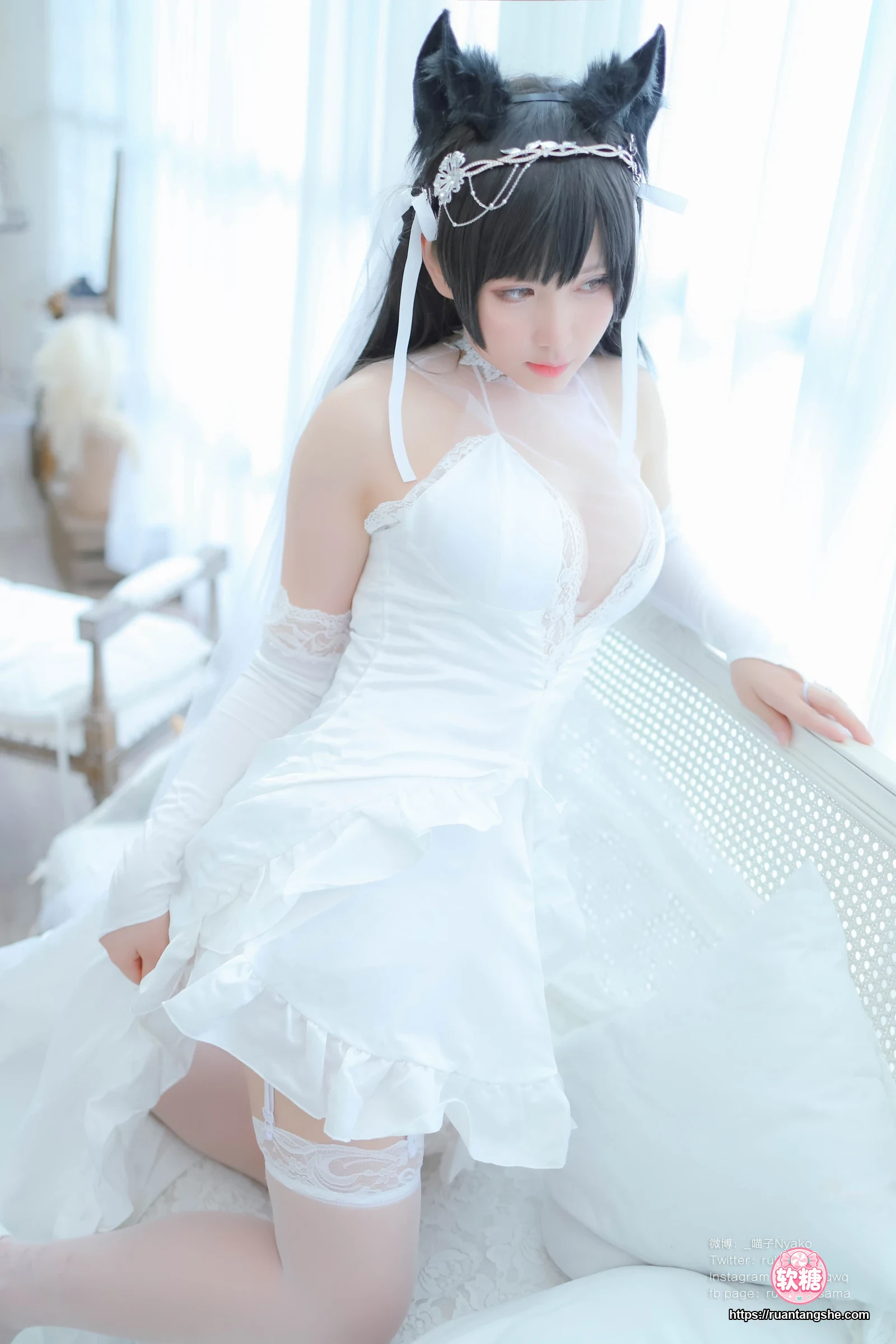 Nyako喵子 Nyako喵子 NO.040 - 爱宕婚纱