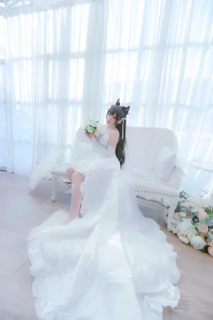 Nyako喵子《爱宕婚纱》写真图集 62P｜在线预览与图包下载