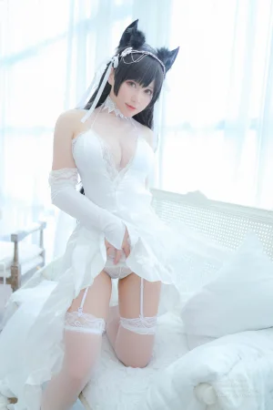 Nyako喵子《爱宕婚纱》写真图集 62P｜在线预览与图包下载