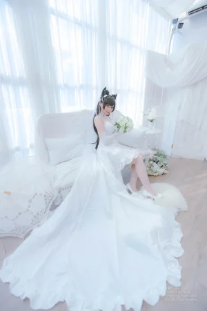 Nyako喵子《爱宕婚纱》写真图集 62P｜在线预览与图包下载
