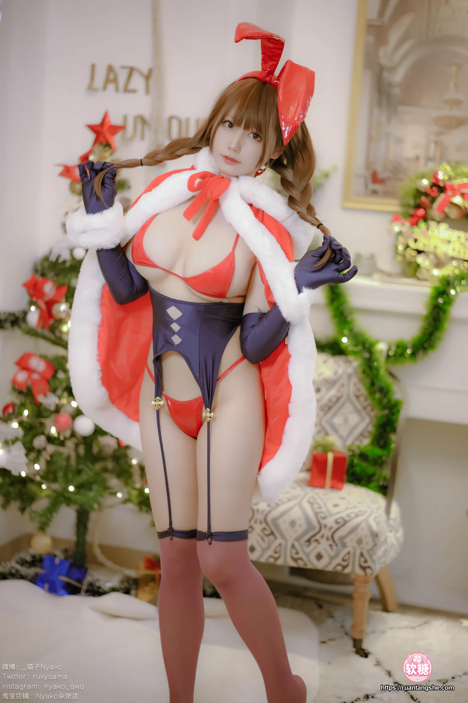 Nyako喵子 Nyako喵子 NO.054 - Christmas Bunny