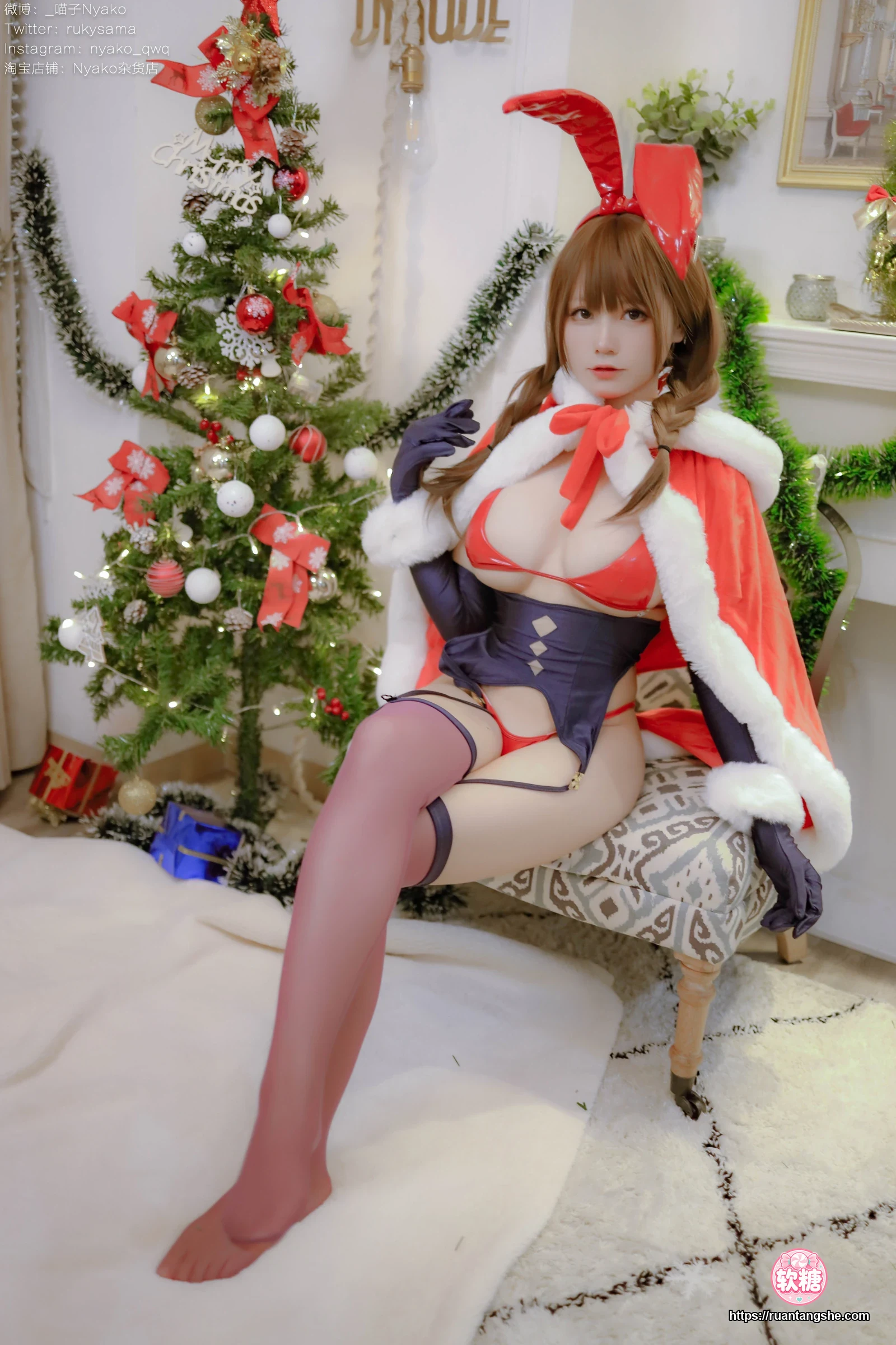 Nyako喵子 Nyako喵子 NO.054 - Christmas Bunny