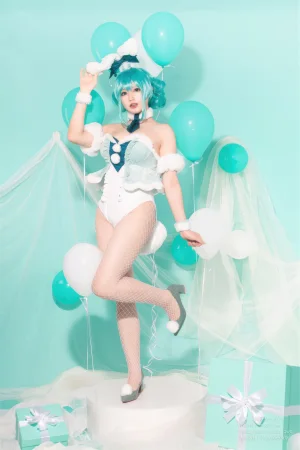 Nyako喵子《初音白兔》写真图集 41P｜在线预览与图包下载