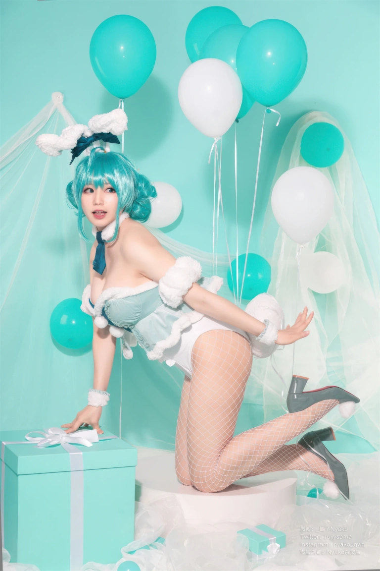 Nyako喵子《初音白兔》写真图集 41P｜在线预览与图包下载
