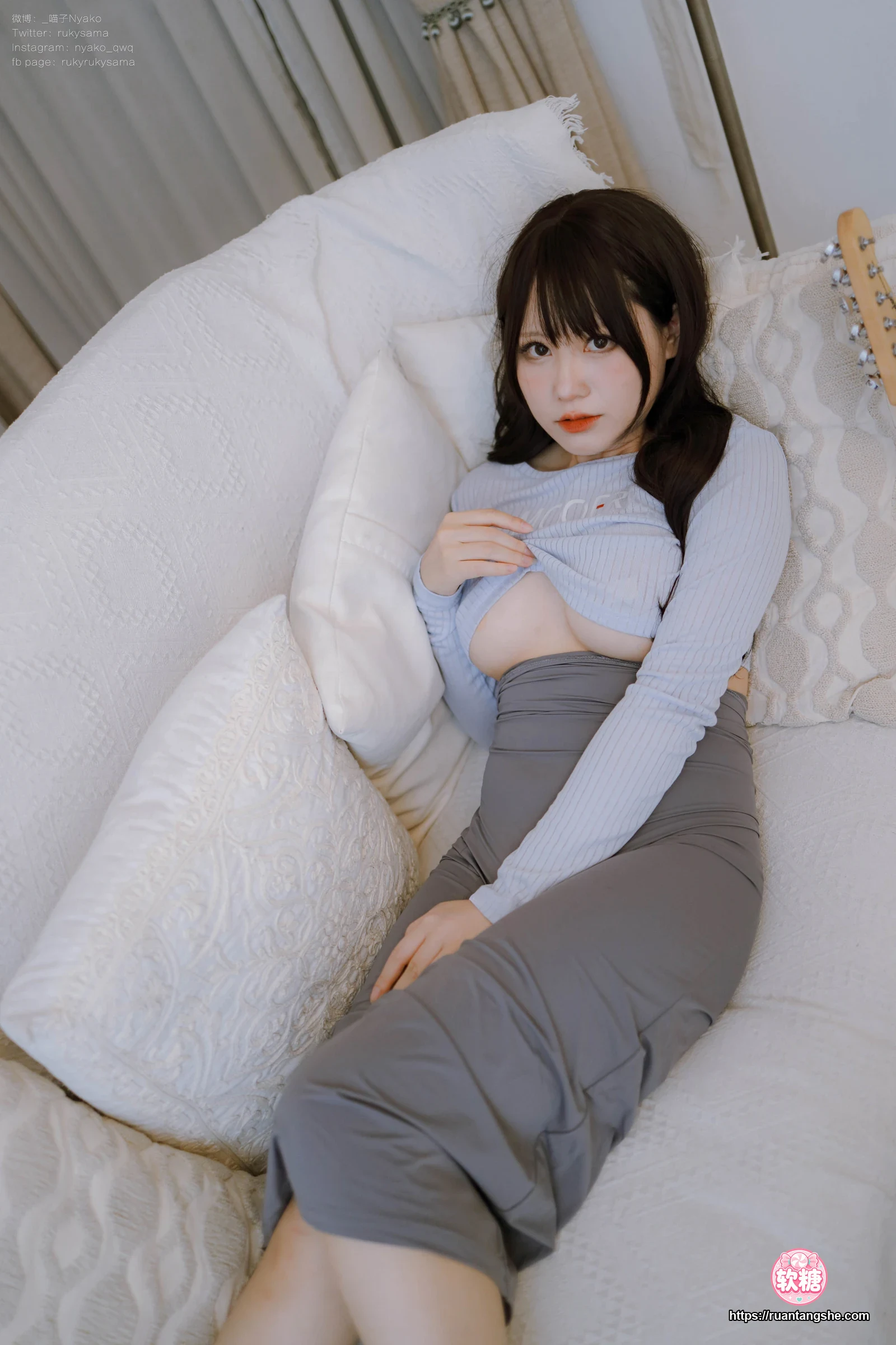 Nyako喵子 Nyako喵子 NO.072 - 吉他妹妹连衣裙