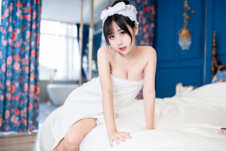 萌芽儿o0《浴巾》写真图集 27P｜在线预览与图包下载