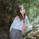 萌芽儿o0《小溪JK百合（&请叫我若生）》写真图集 93P｜在线预览与图包下载