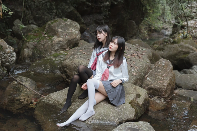 萌芽儿o0《小溪JK百合（&请叫我若生）》写真图集 93P｜在线预览与图包下载