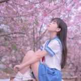 萌芽儿o0《樱花jk》写真图集 30P｜在线预览与图包下载
