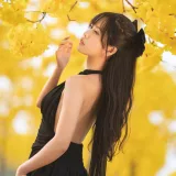 萌芽儿o0《秋有银杏 春有黄风铃》写真图集 23P｜在线预览与图包下载