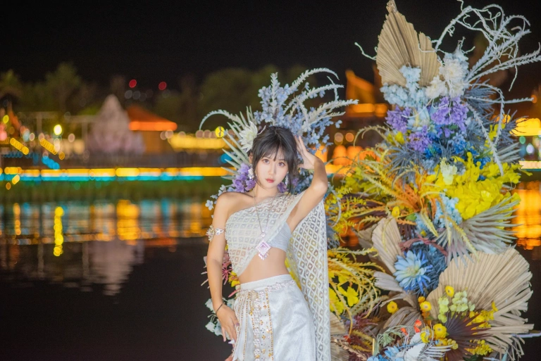 萌芽儿o0《西双版纳【傣服 银】》写真图集 17P｜在线预览与图包下载