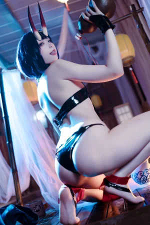 Quan冉有点饿《FGO 酒吞童子》写真图集 62P｜在线预览与图包下载